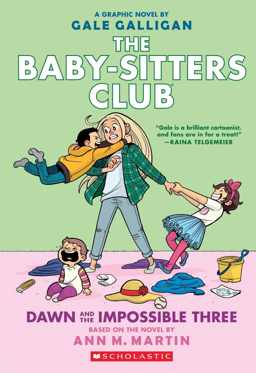 Dawn and the Impossible Three (The Baby-sitters Club Graphic Novel #5):