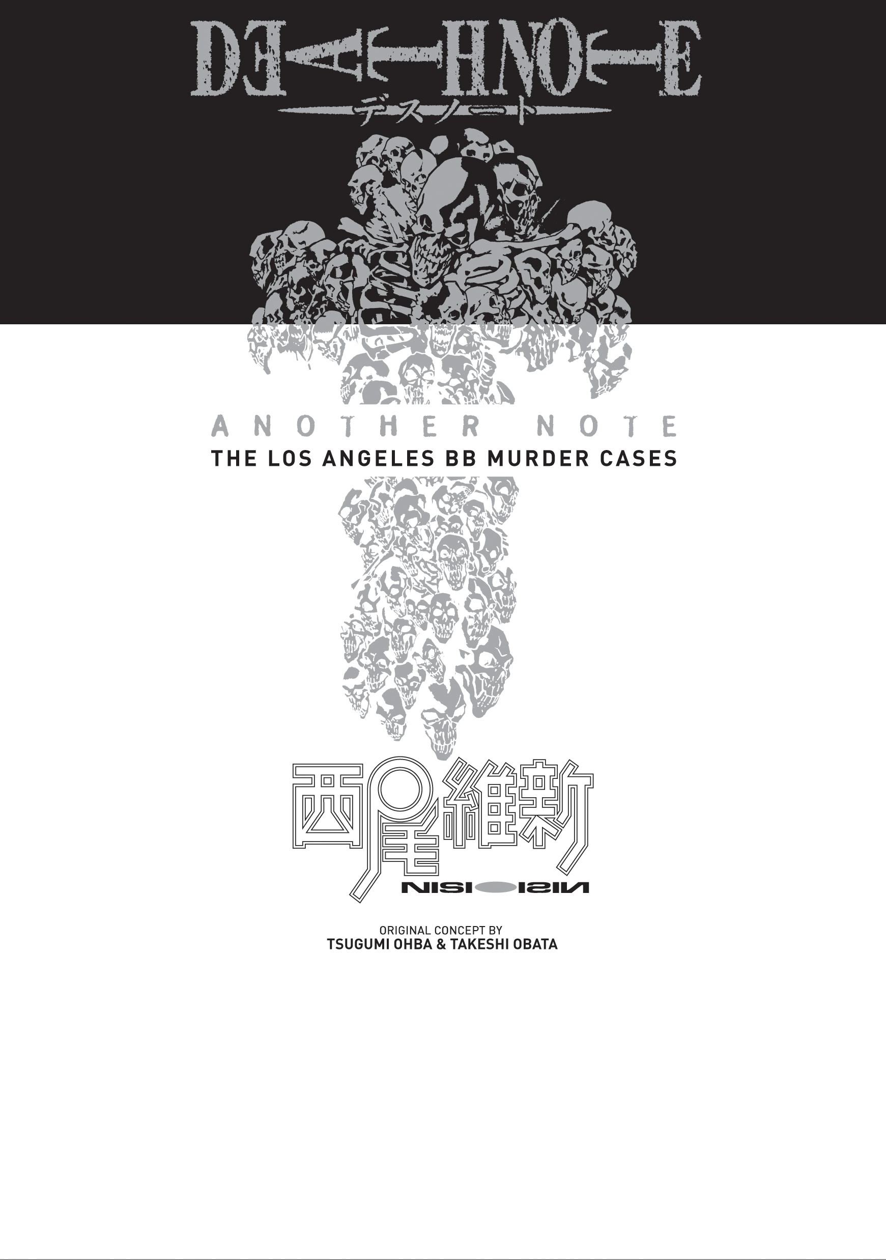 Death Note: Another Note - The Los Angeles BB Murder Cases