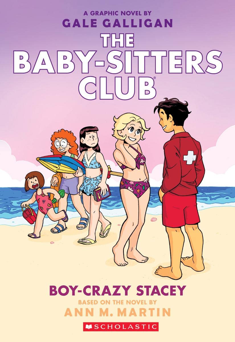 Boy-Crazy Stacey (The Baby-Sitters Club Graphic Novel #7): A Graphix Book (7) (The Baby-Sitters Club Graphic Novels)