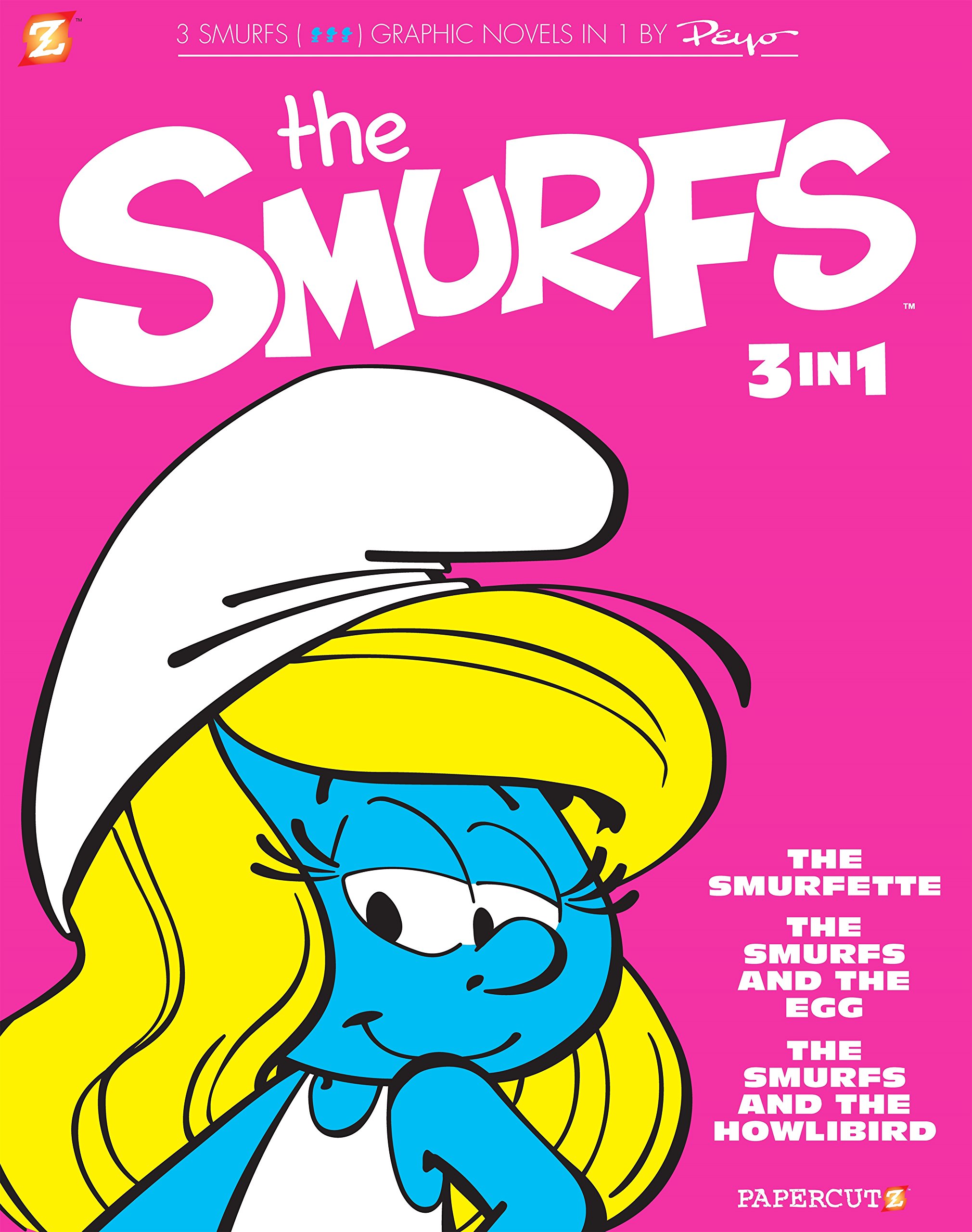 The Smurfs 3-in-1 #2: The Smurfette, The Smurfs and the Egg, and The Smurfs and the Howlibird (The Smurfs Graphic Novels, 2)
