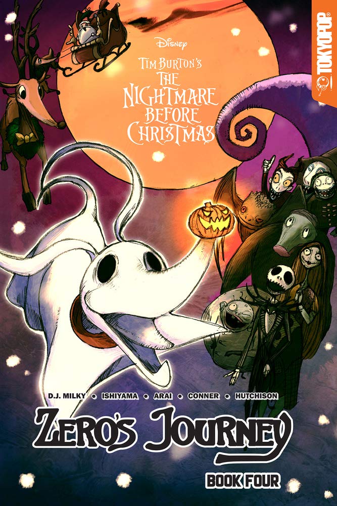 Disney Manga: Tim Burton's The Nightmare Before Christmas -- Zero's Journey Graphic Novel Book 4