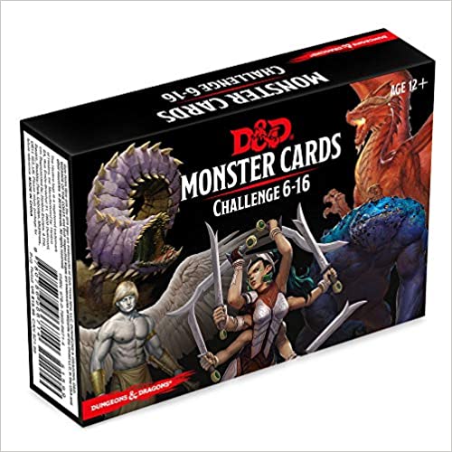 Dungeons &Dragons Spellbook Cards: Monsters 6-16 (D&D Accessory)