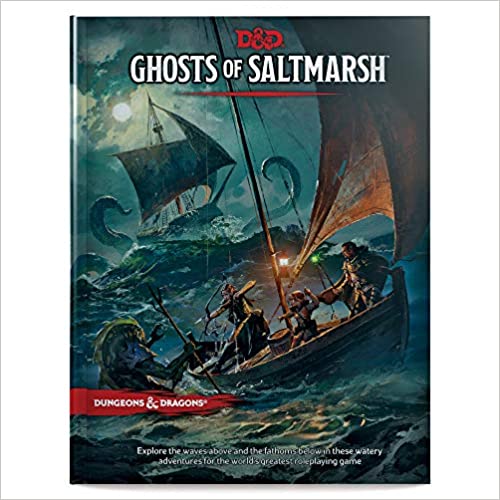 Dungeons &Dragons Ghosts of Saltmarsh Hardcover Book